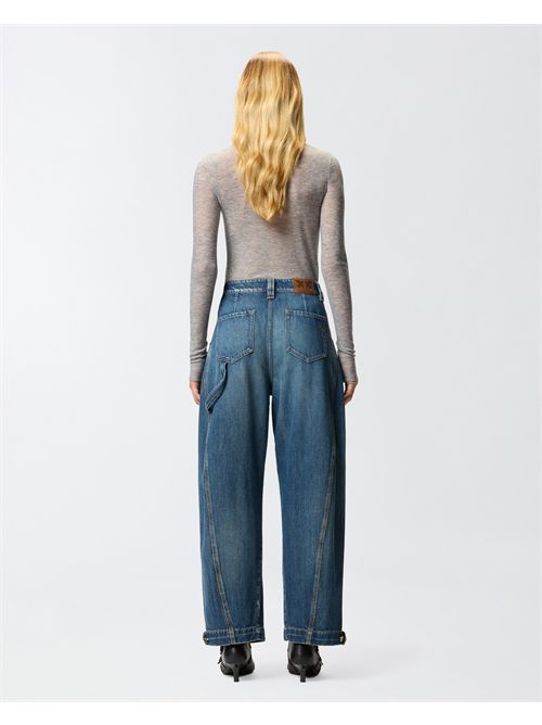 Jeans balloon con zip PINKO | 105680A2TX/PJZ